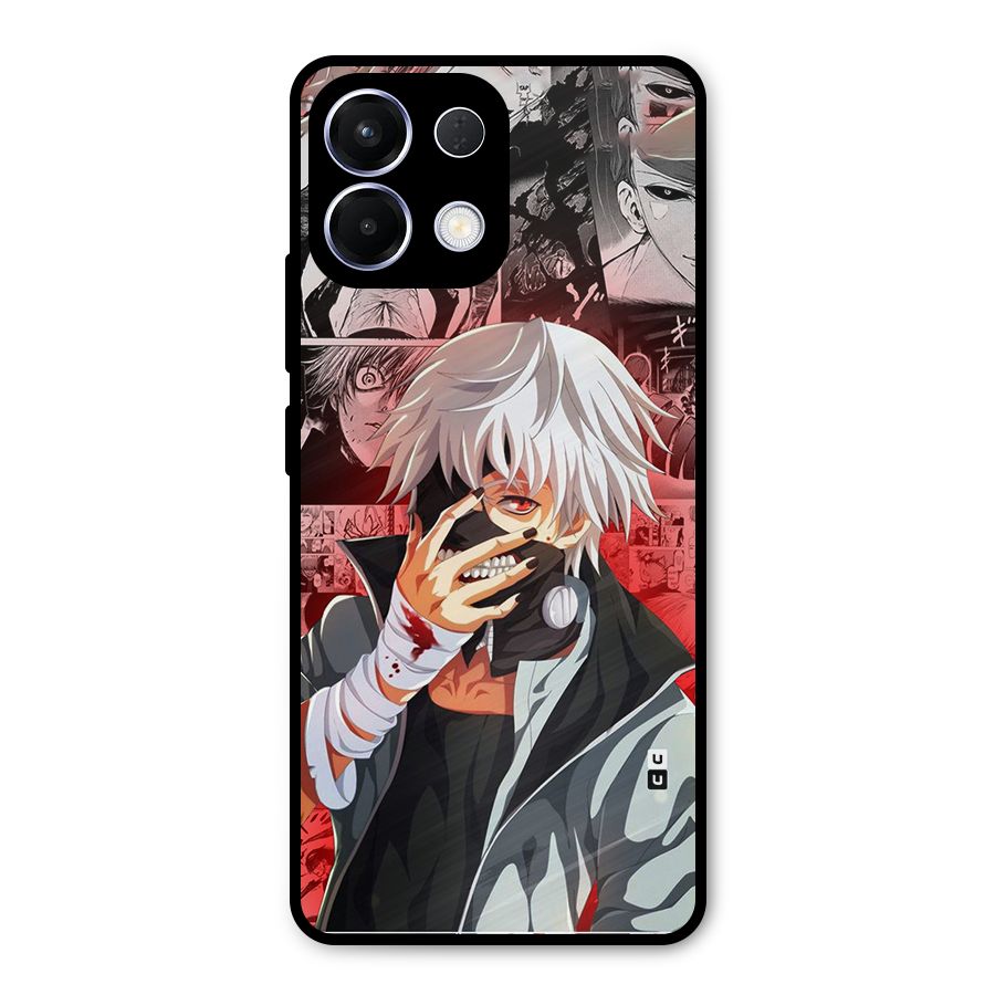 Kaneki Ken Manga Style Metal Back Case for Oppo K13