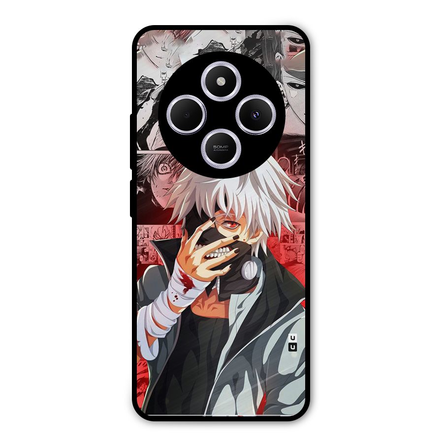 Kaneki Ken Manga Style Metal Back Case for Poco M7