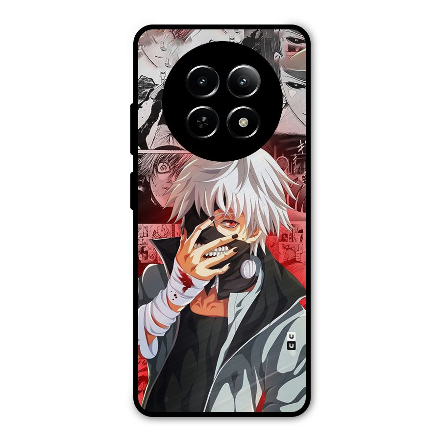 Kaneki Ken Manga Style Metal Back Case for Realme Narzo 70x 5G