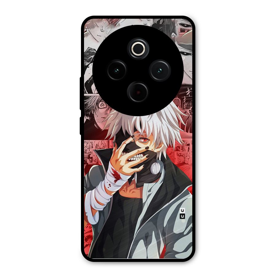 Kaneki Ken Manga Style Metal Back Case for Vivo T4