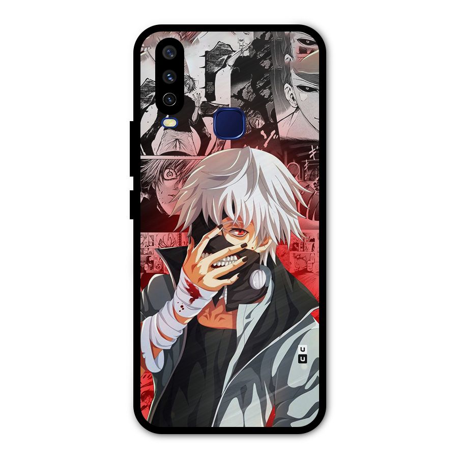 Kaneki Ken Manga Style Metal Back Case for Vivo V17