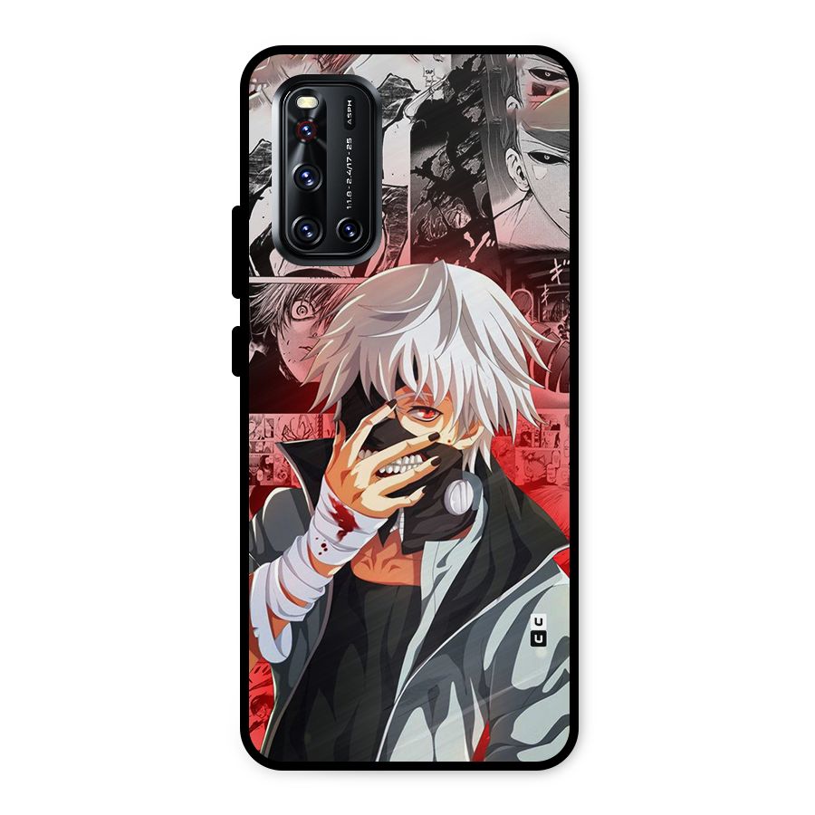 Kaneki Ken Manga Style Metal Back Case for Vivo V19