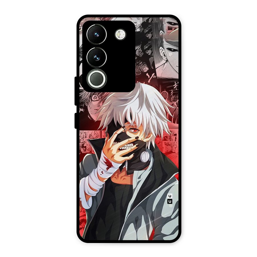 Kaneki Ken Manga Style Metal Back Case for Vivo Y200