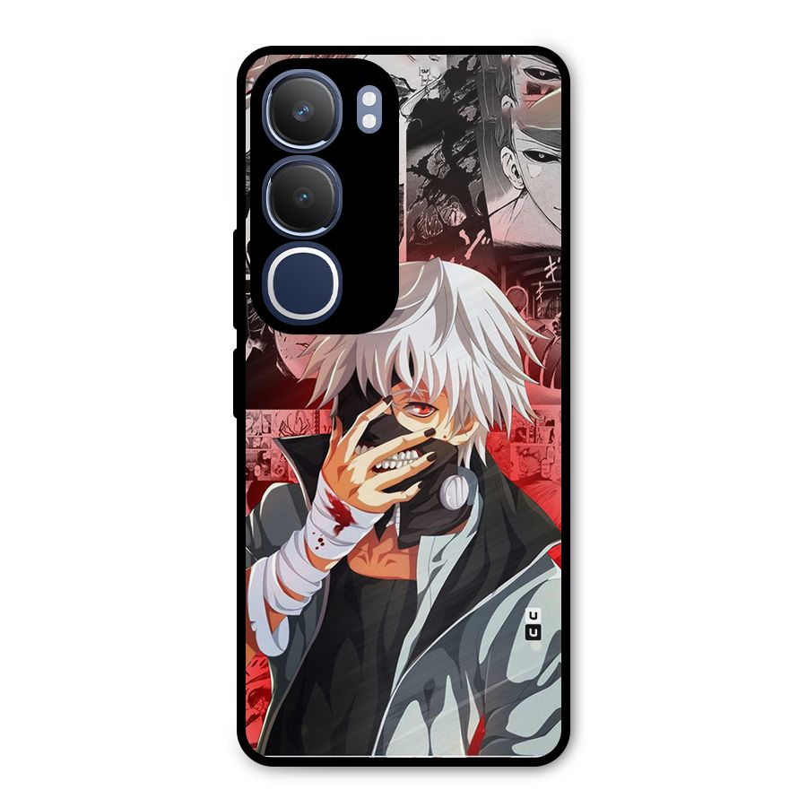 Kaneki Ken Manga Style Metal Back Case for Vivo Y29