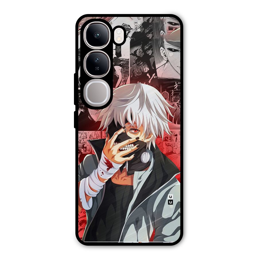Kaneki Ken Manga Style Metal Back Case for Vivo Y300