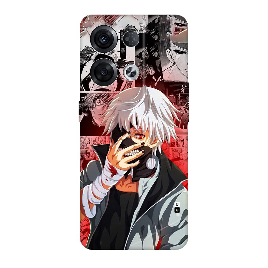 Kaneki Ken Manga Style Original Polycarbonate Back Case for Oppo Reno8 Pro 5G
