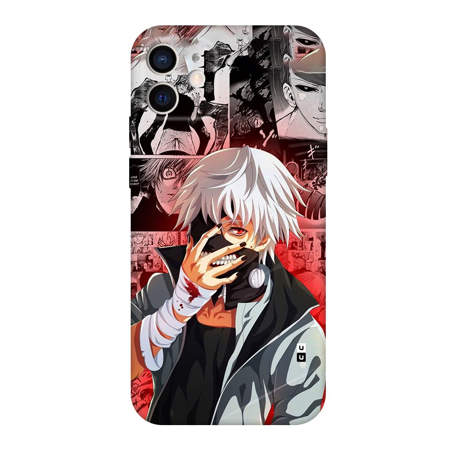 Kaneki Ken Manga Style Original Polycarbonate Back Case for iPhone 12