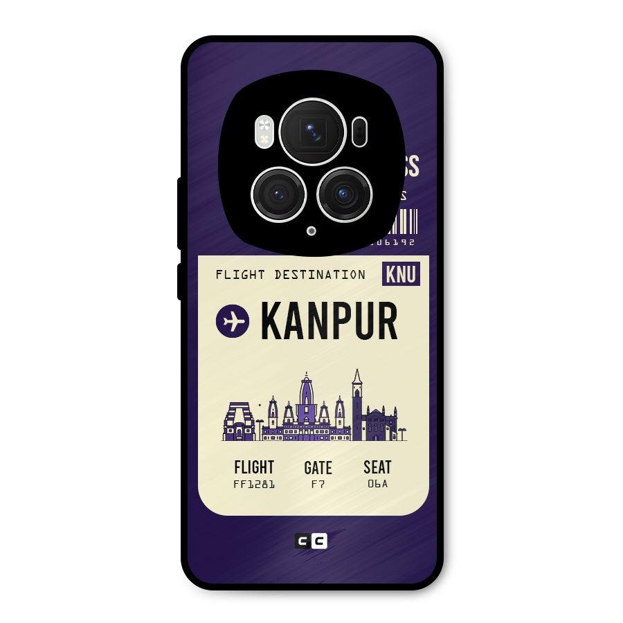 Kanpur Boarding Pass Metal Back Case for Honor Magic6 Pro