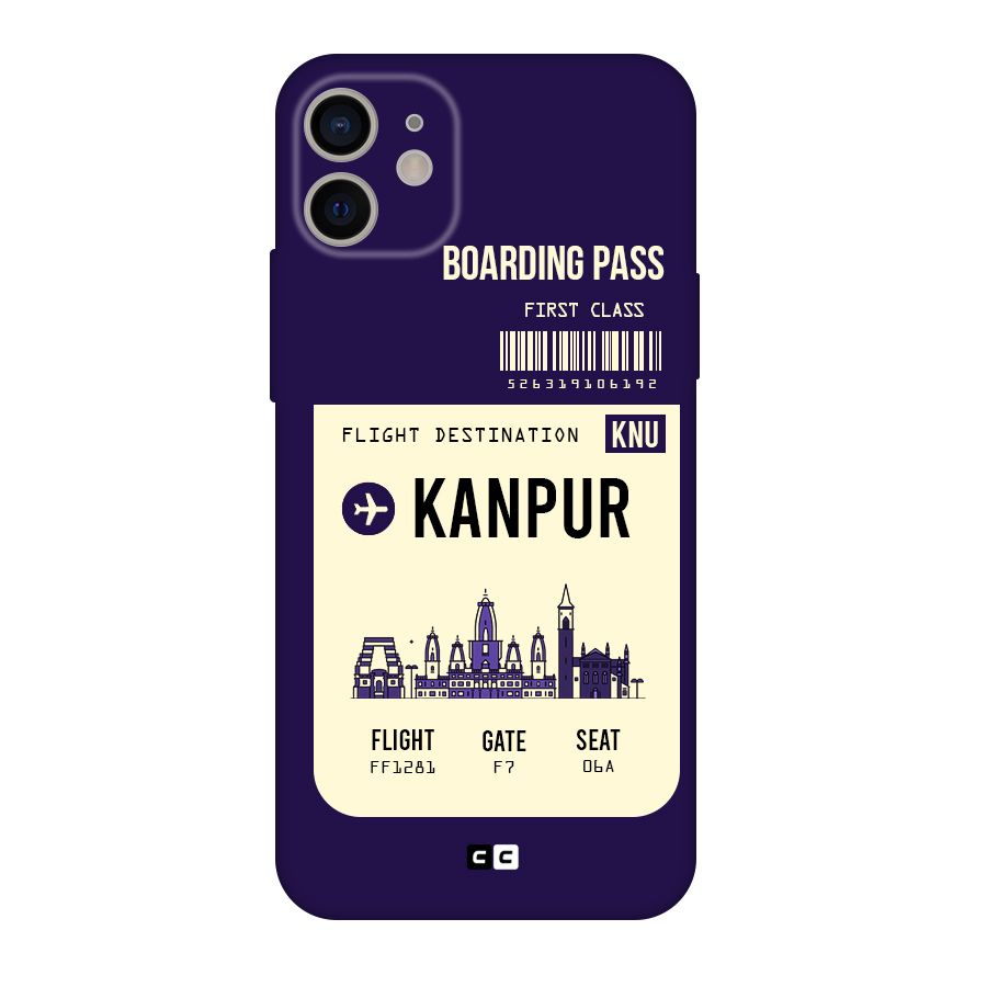 Kanpur Boarding Pass Original Polycarbonate Back Case for iPhone 11