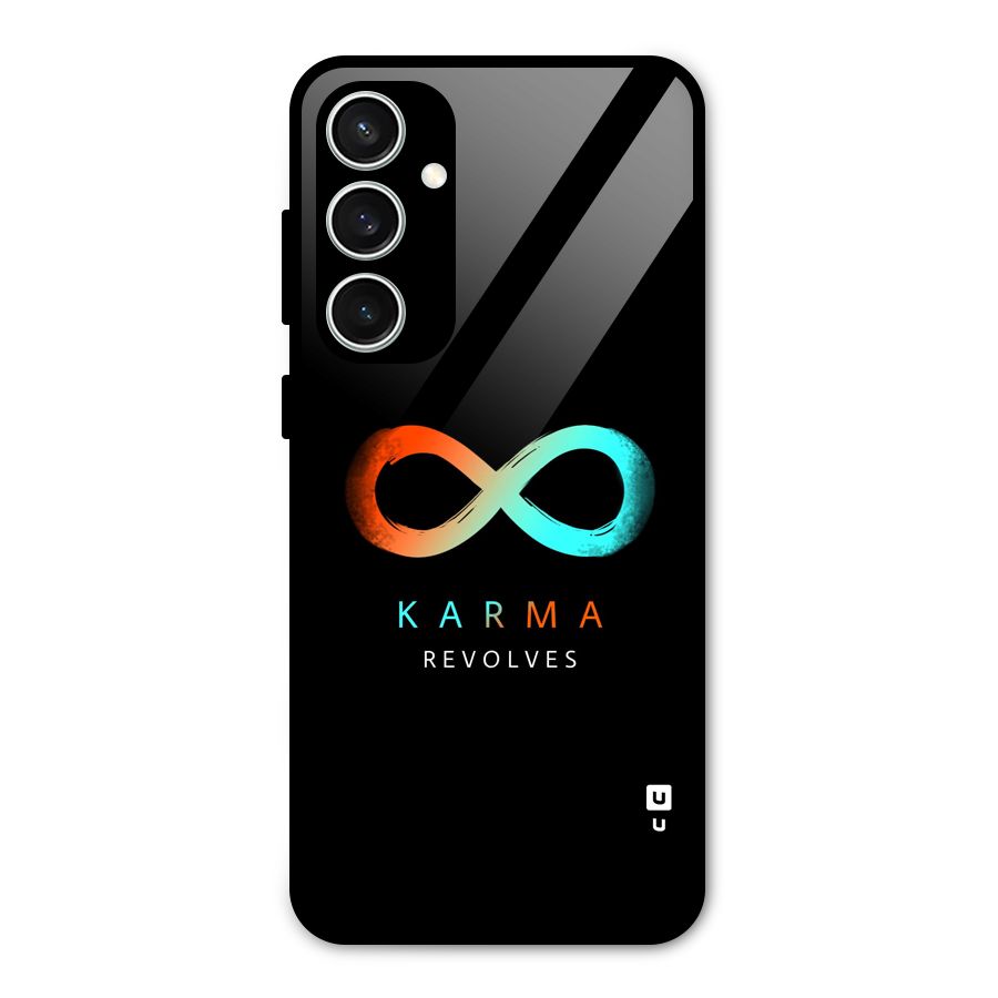 Karma Revolves Glass Back Case for Galaxy S23 FE