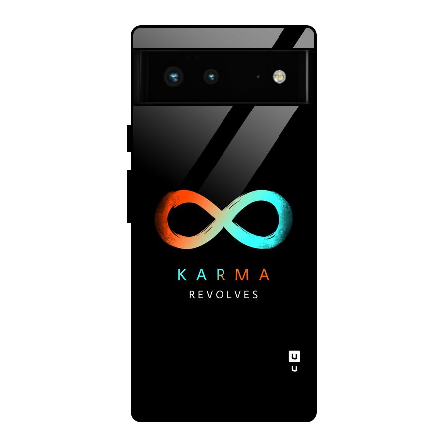 Karma Revolves Glass Back Case for Google Pixel 6
