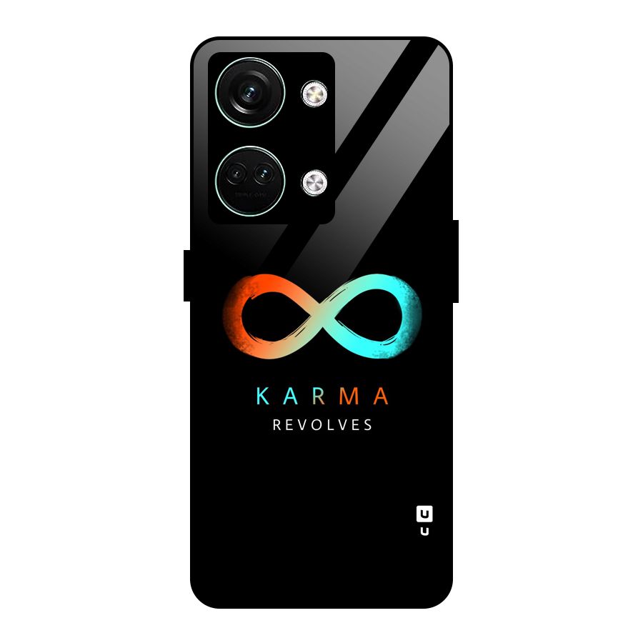 Karma Revolves Glass Back Case for Oneplus Nord 3