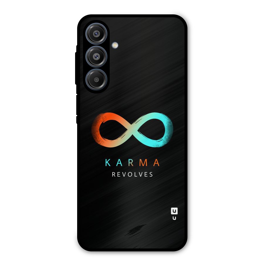 Karma Revolves Metal Back Case for Galaxy A16 5G