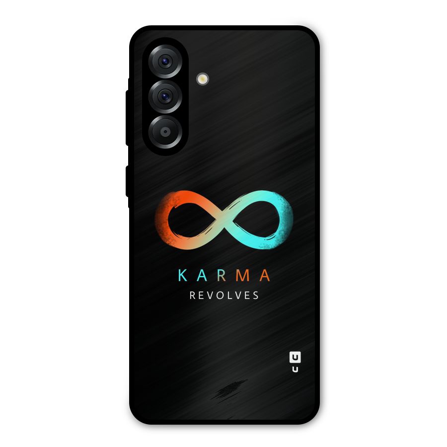 Karma Revolves Metal Back Case for Galaxy A56