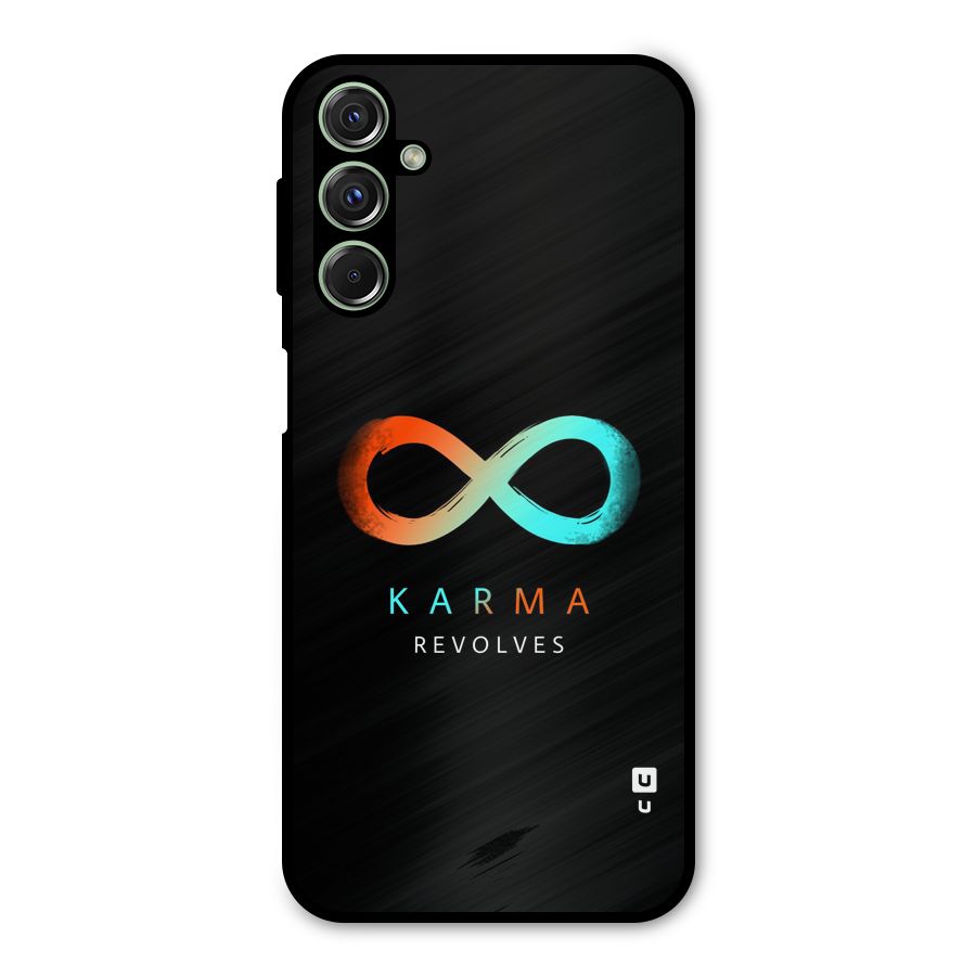 Karma Revolves Metal Back Case for Galaxy M34