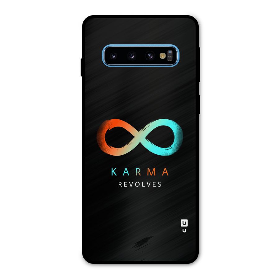 Karma Revolves Metal Back Case for Galaxy S10