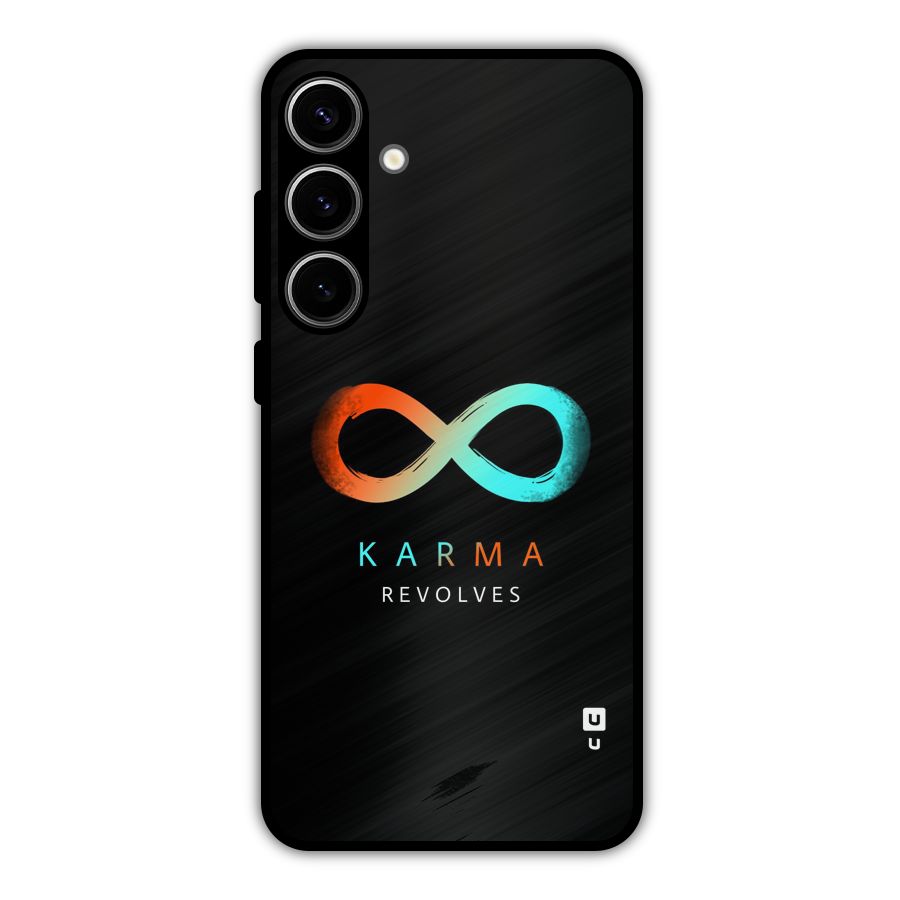 Karma Revolves Metal Back Case for Galaxy S24 Plus