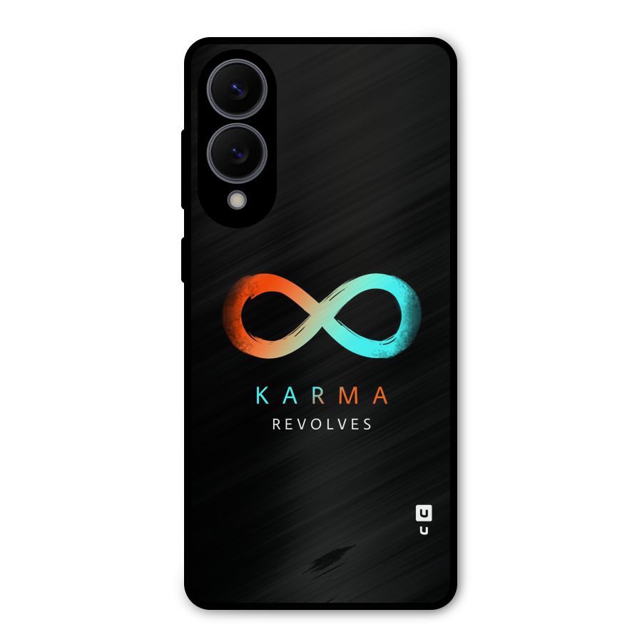 Karma Revolves Metal Back Case for Galaxy S25 Edge