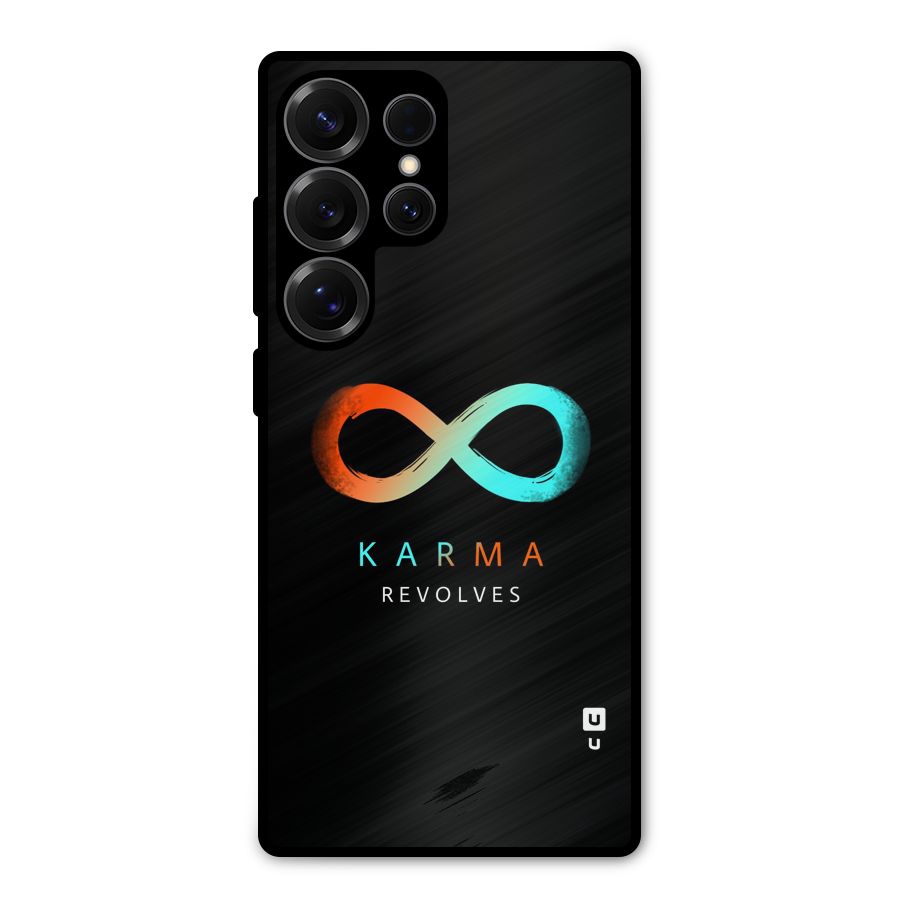Karma Revolves Metal Back Case for Galaxy S25 Ultra