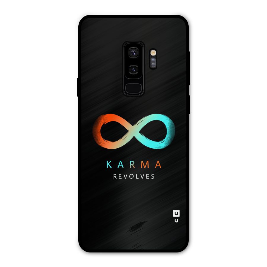 Karma Revolves Metal Back Case for Galaxy S9 Plus
