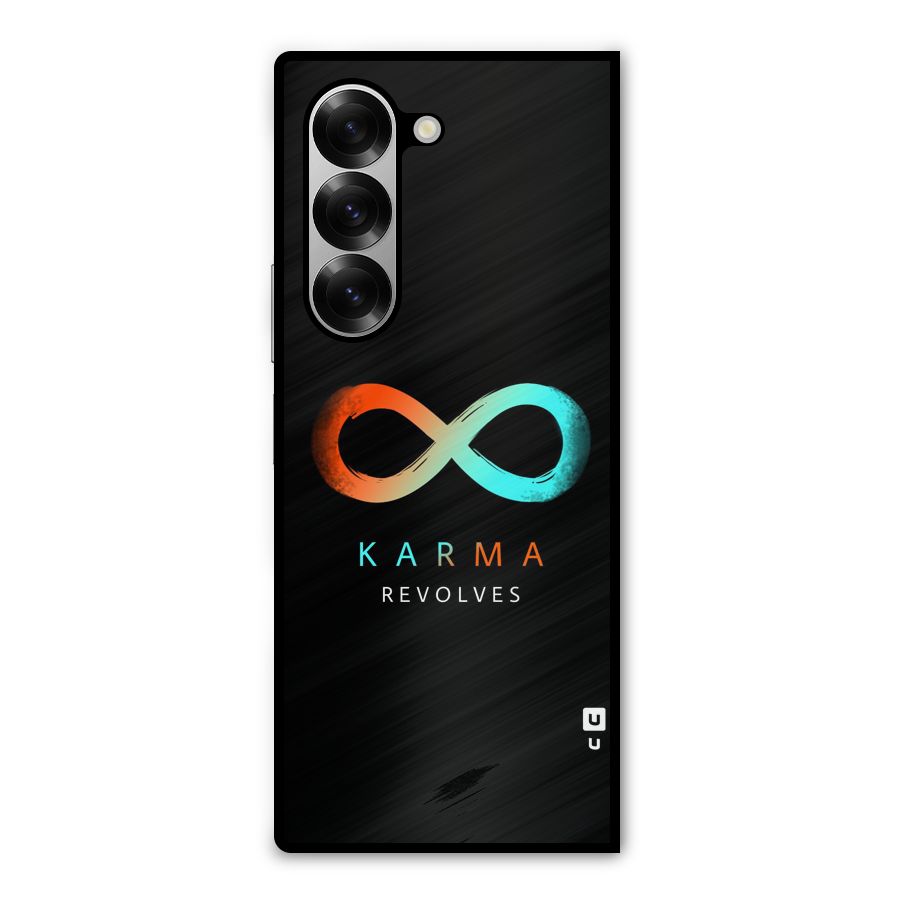 Karma Revolves Metal Back Case for Galaxy Z Fold6