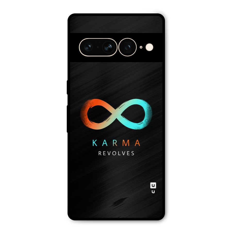 Karma Revolves Metal Back Case for Google Pixel 7 Pro