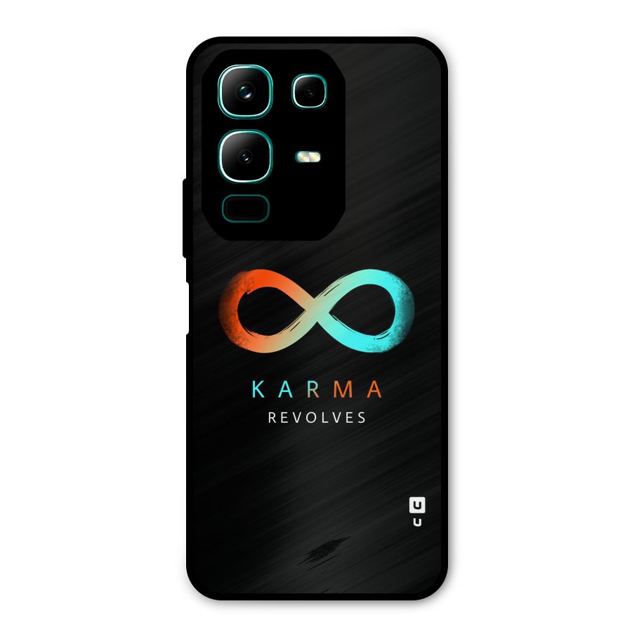 Karma Revolves Metal Back Case for Infinix Note 50x