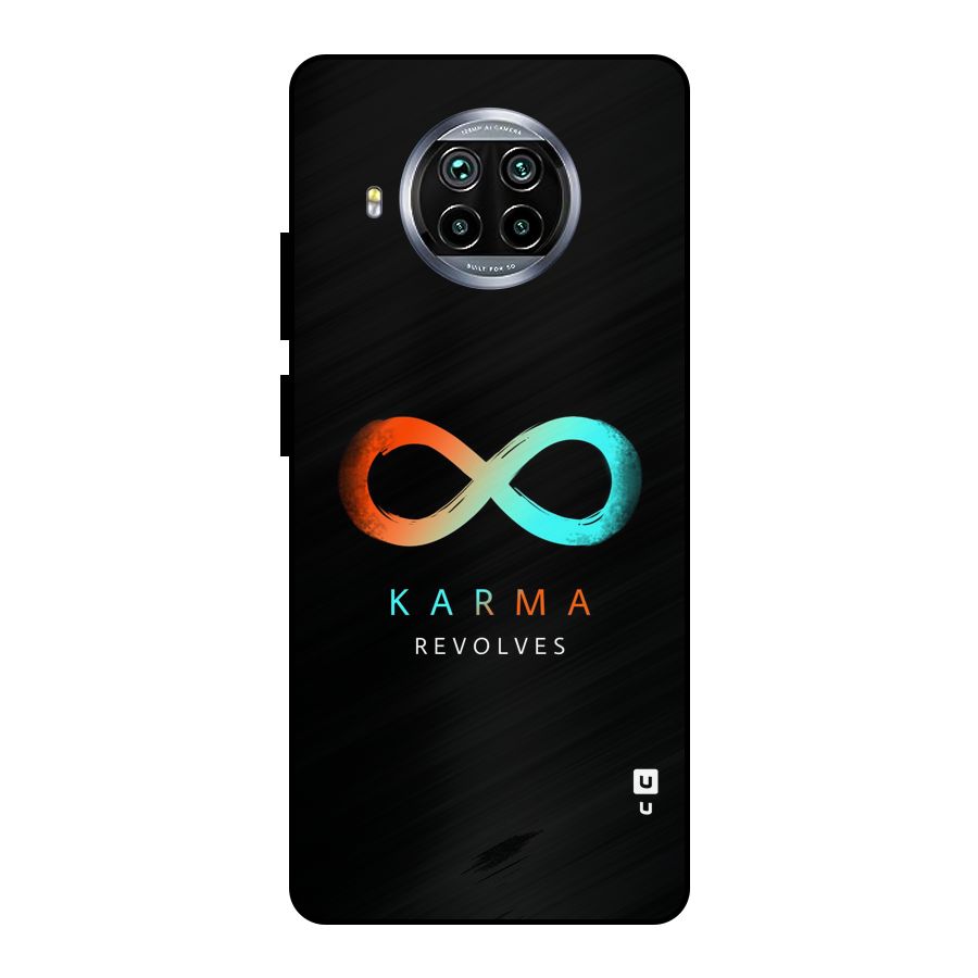 Karma Revolves Metal Back Case for Mi 10i