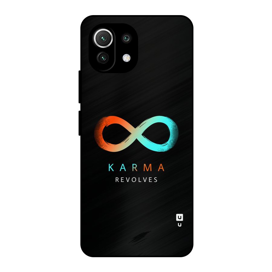Karma Revolves Metal Back Case for Mi 11 Lite NE 5G