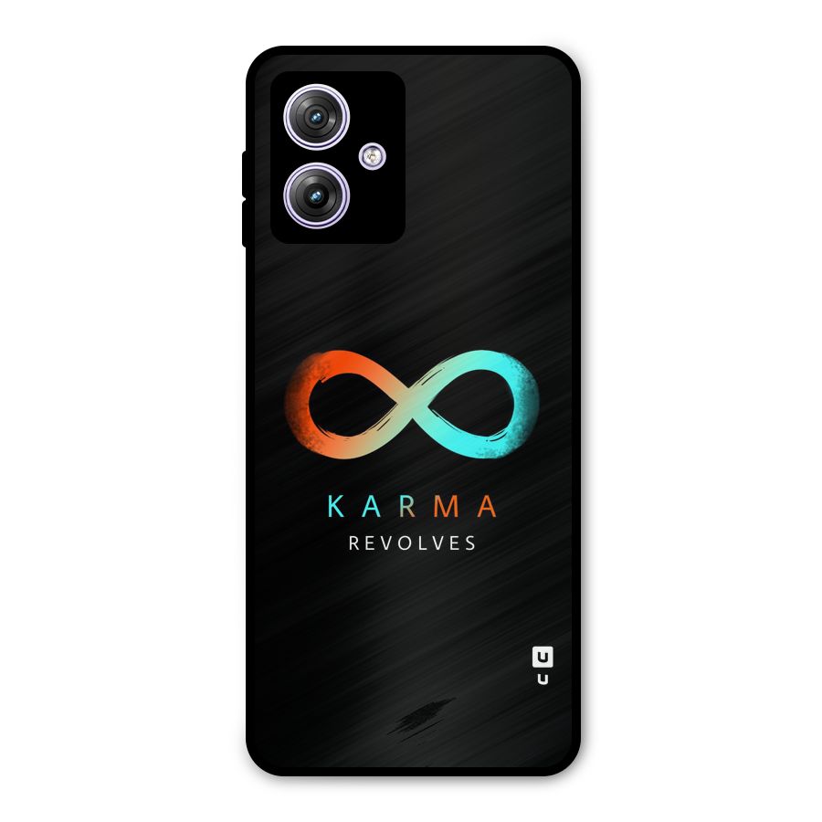 Karma Revolves Metal Back Case for Moto G64