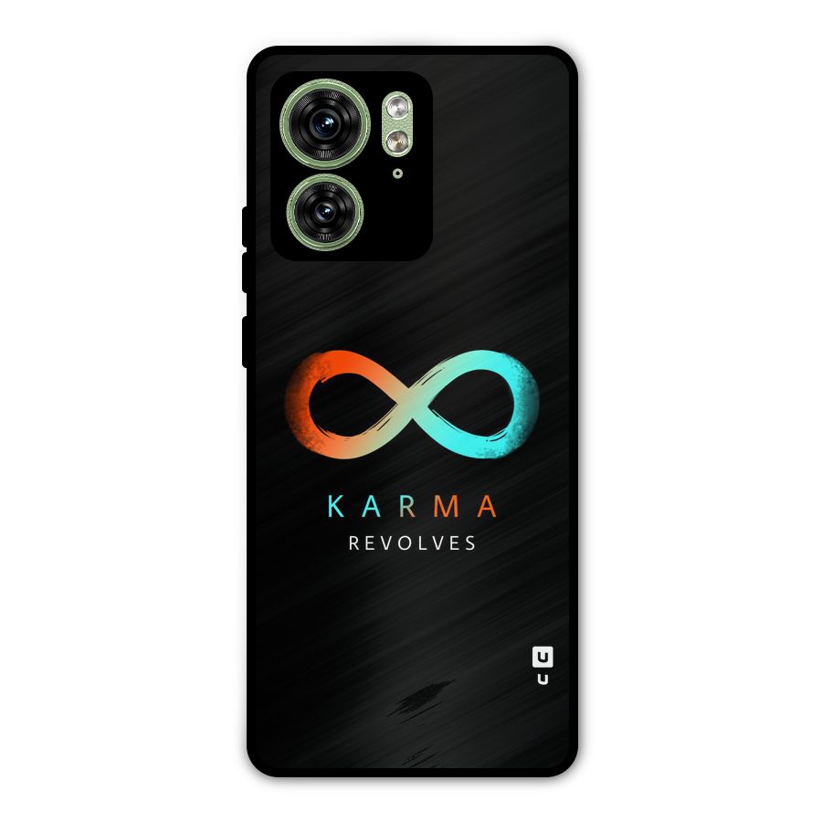 Karma Revolves Metal Back Case for Motorola Edge 40 5G