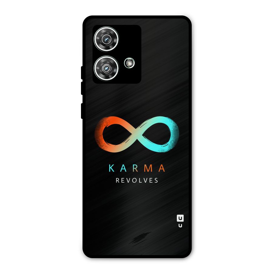 Karma Revolves Metal Back Case for Motorola Edge 40 Neo