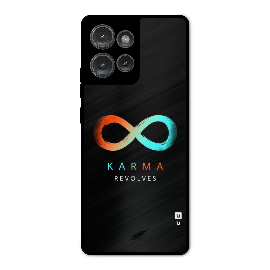 Karma Revolves Metal Back Case for Motorola Edge 50