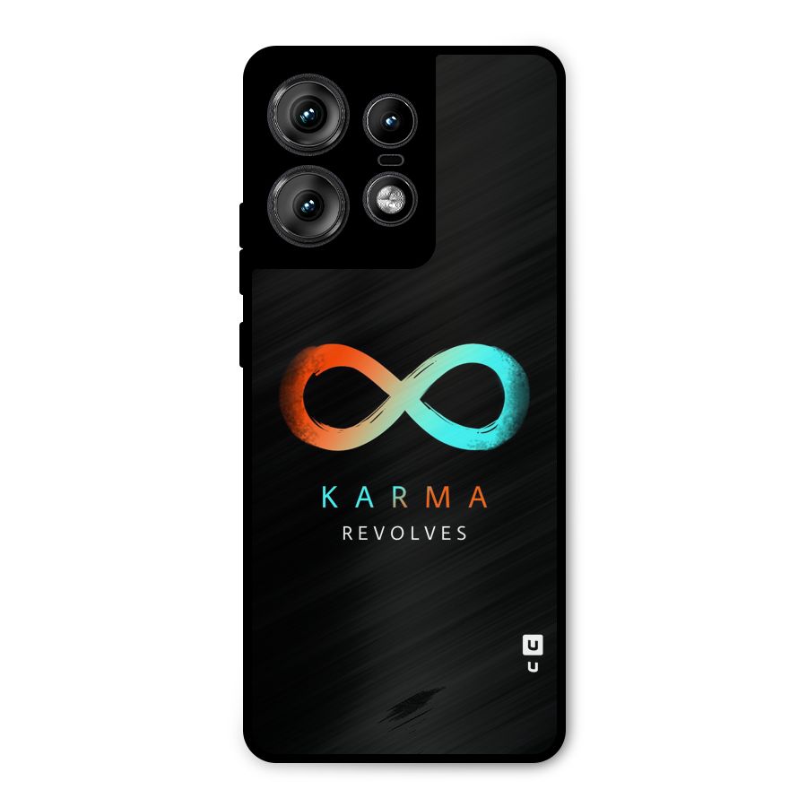 Karma Revolves Metal Back Case for Motorola Edge 50 Pro