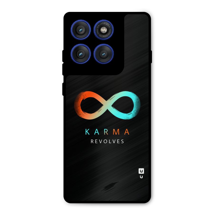 Karma Revolves Metal Back Case for Motorola Edge 60 Pro