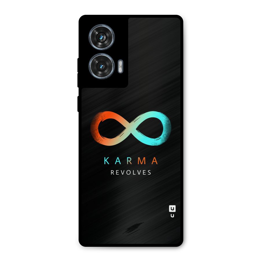 Karma Revolves Metal Back Case for Motorola G96