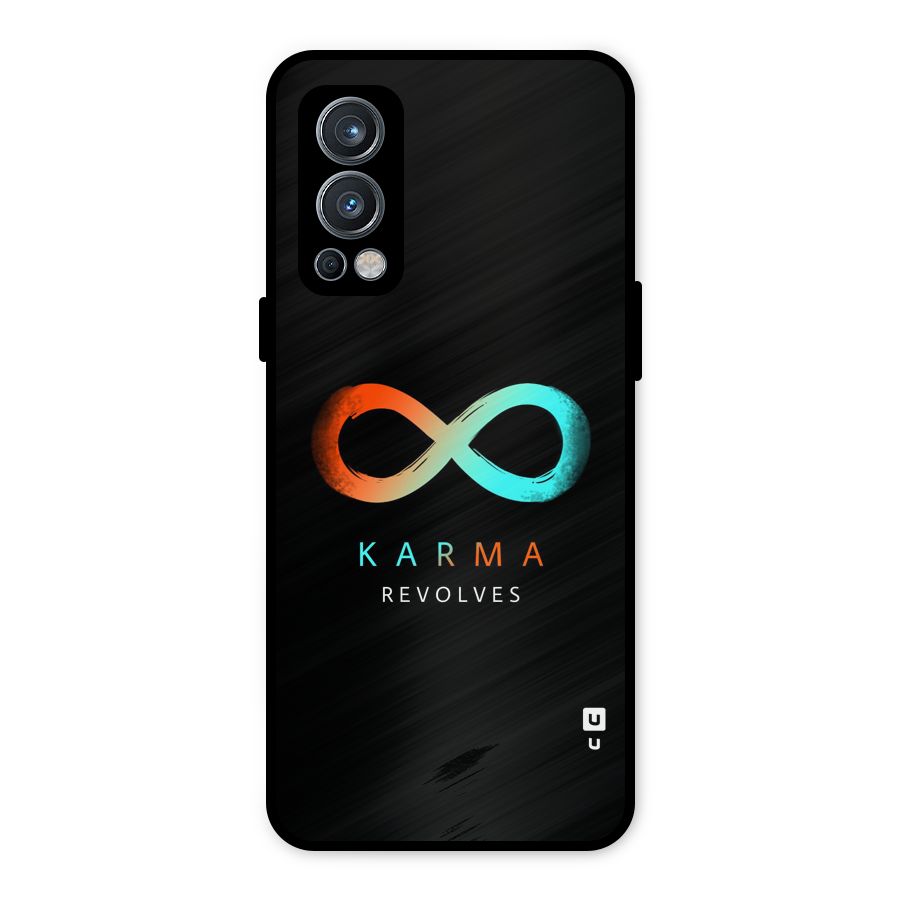 Karma Revolves Metal Back Case for OnePlus Nord 2 5G