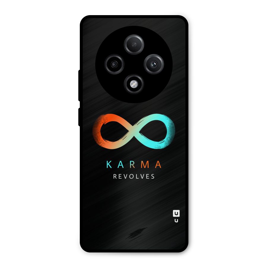 Karma Revolves Metal Back Case for Oppo F27 Pro Plus