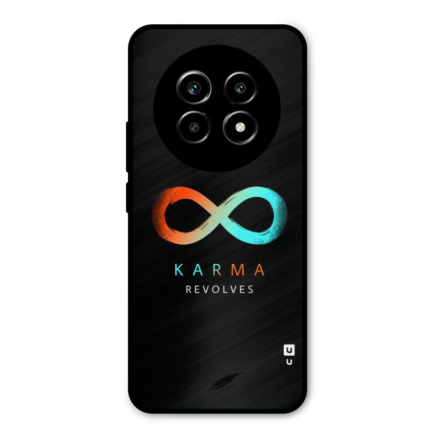Karma Revolves Metal Back Case for Realme 13 Pro