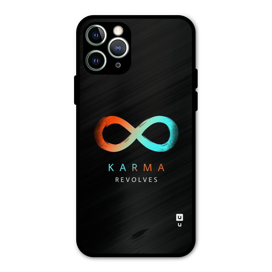 Karma Revolves Metal Back Case for iPhone 11 Pro Max