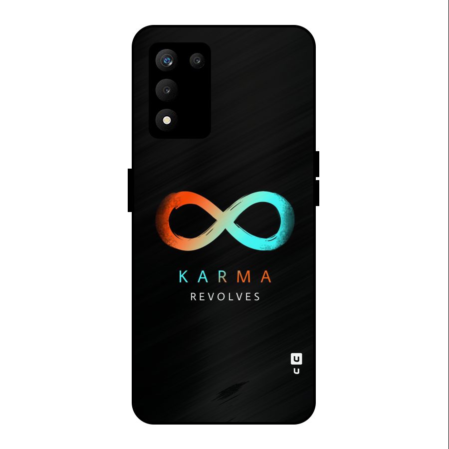 Karma Revolves Metal Back Case for realme 9 5G SE