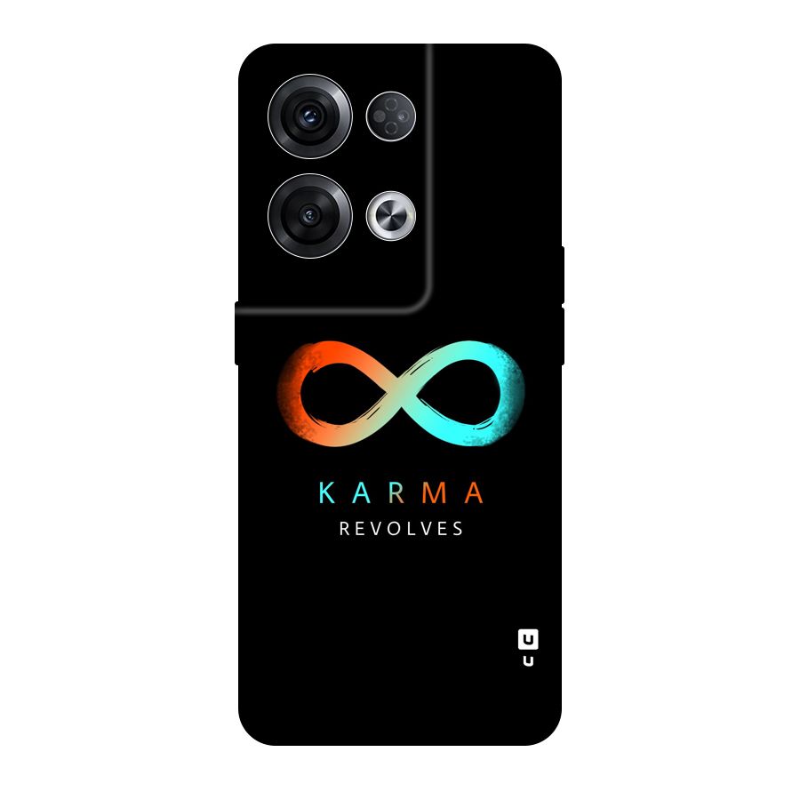 Karma Revolves Original Polycarbonate Back Case for Oppo Reno8 Pro 5G