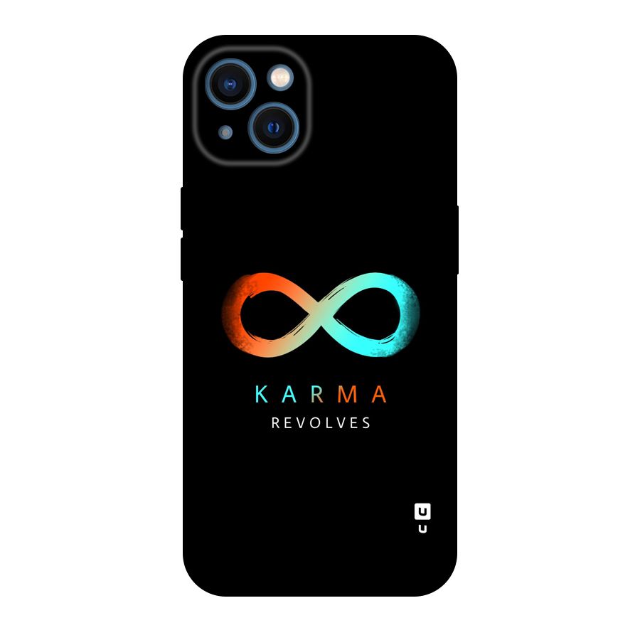 Karma Revolves Original Polycarbonate Back Case for iPhone 13