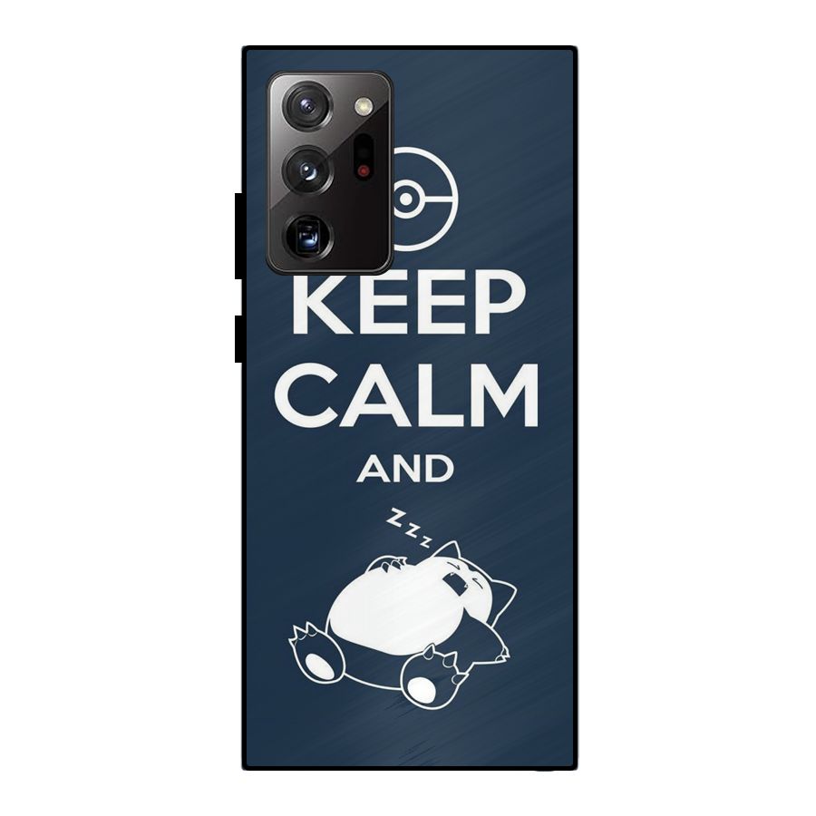 Keep Calm and Sleep Metal Back Case for Galaxy Note 20 Ultra