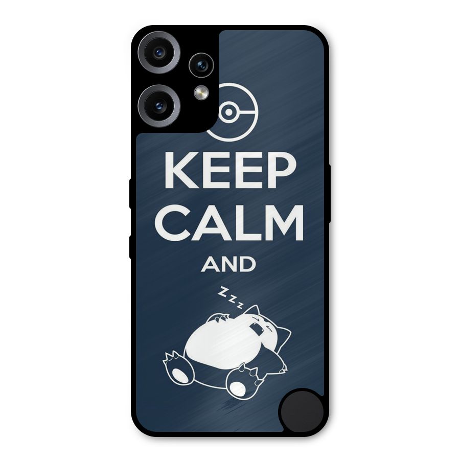 Keep Calm and Sleep Metal Back Case for Nothing CMF Phone 2 Pro