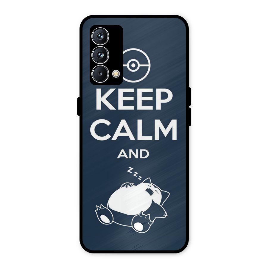Keep Calm and Sleep Metal Back Case for Realme GT Master Edition