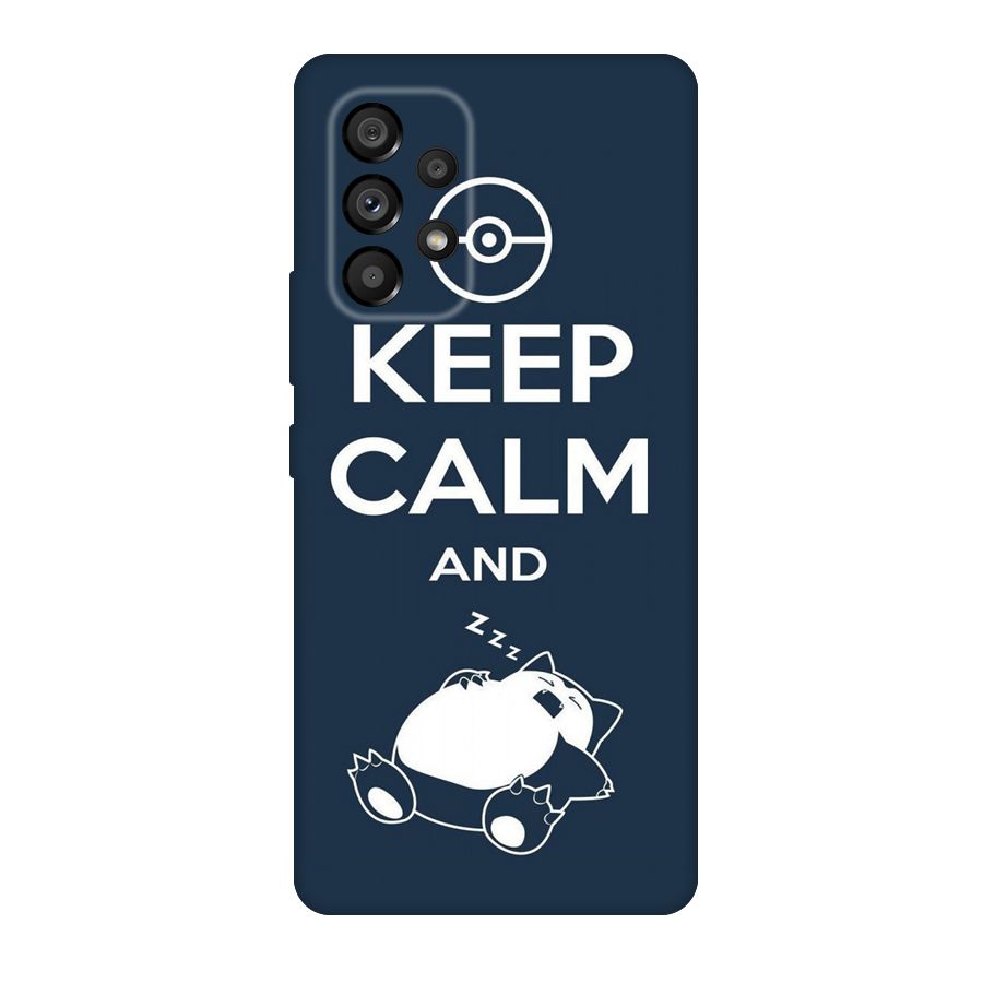 Keep Calm and Sleep Original Polycarbonate Back Case for Galaxy A53 5G