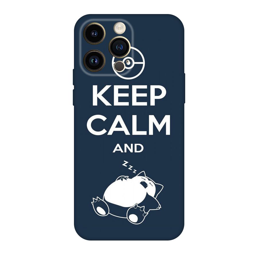 Keep Calm and Sleep Original Polycarbonate Back Case for iPhone 14 Pro Max