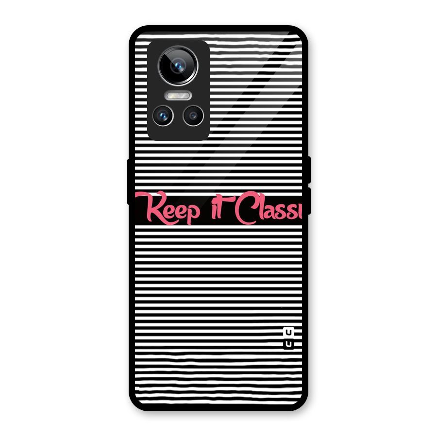Keep It Classy Glass Back Case for Realme GT Neo 3