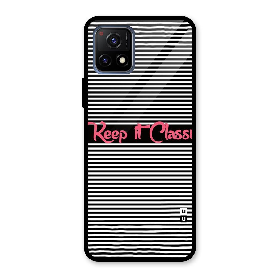 Keep It Classy Glass Back Case for Vivo Y72 5G
